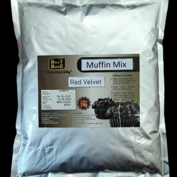 Red Velvet Muffin Premix
