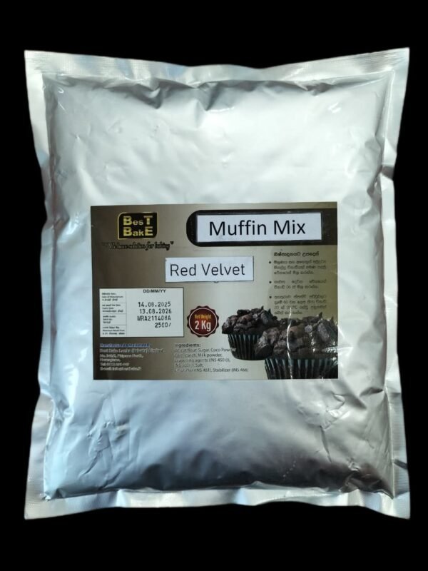 Red Velvet Muffin Premix